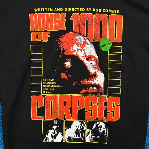 Rob Zombie “House of 1000 Corpses” Oversized Graphic T-Shirt Size Large - Picture 2 of 4